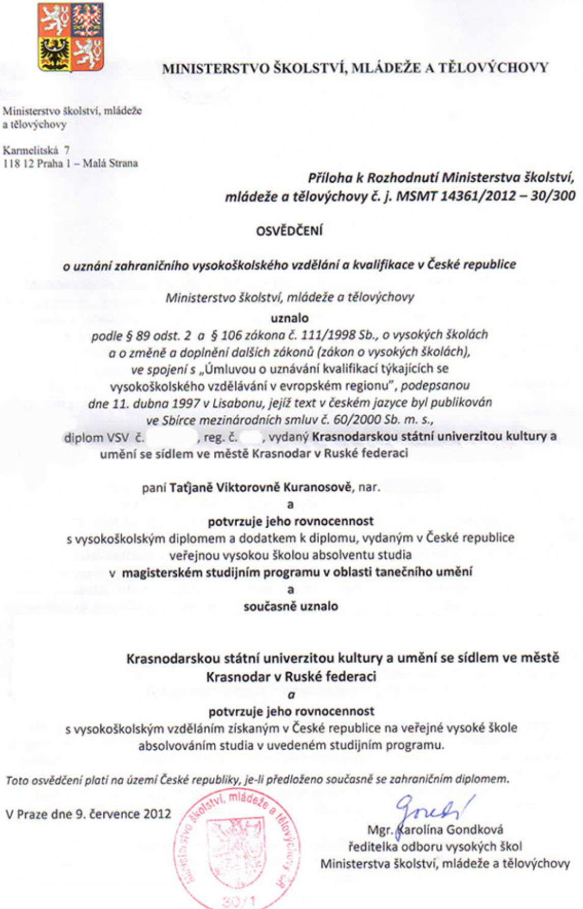 osvedceni